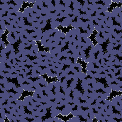 Bats On Blue (A575-1)