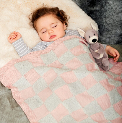 Blankets in Rico Baby Classic DK and Teddy Aran - 465 - Downloadable PDF