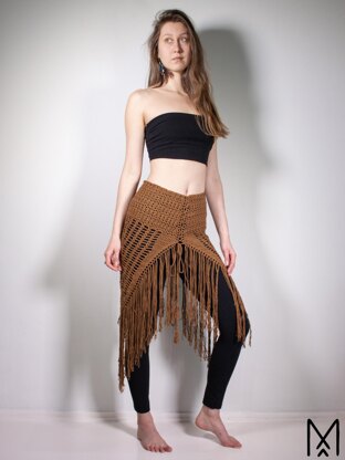 Wild Thing Multi-Way Fringe Skirt