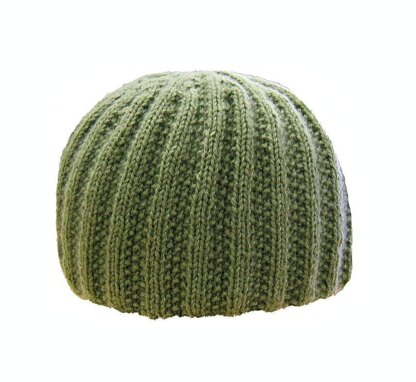 Cashmere Ribbed Hat
