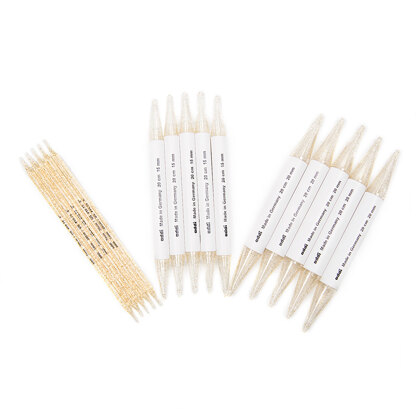 Addi Champagne Plastic Double Point Needles 20cm 7.00mm (approx. 8" US 10.75)