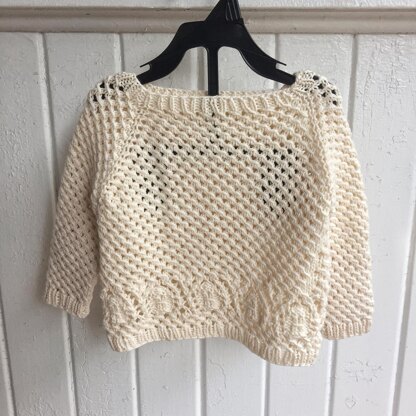 Baby Sand Dollar Sweater