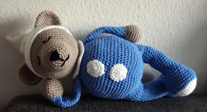 Crochet Pattern for the Cuddle Bear Bruno!