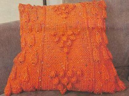 Grapes and Leaves Cushion Cover