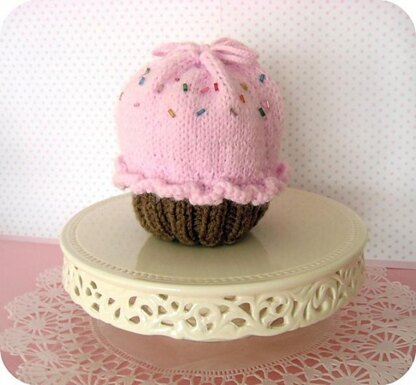 Drawstring Cupcake Purse Knit Pattern