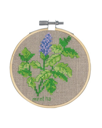 Permin Mint Cross Stitch Kit - 10 Ø