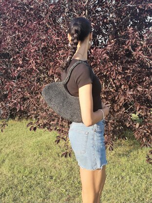 Nadège Raffia Purse