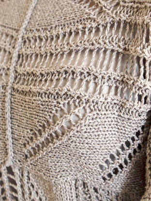 Zircon Lace Pullover in Berroco Fuji Aran