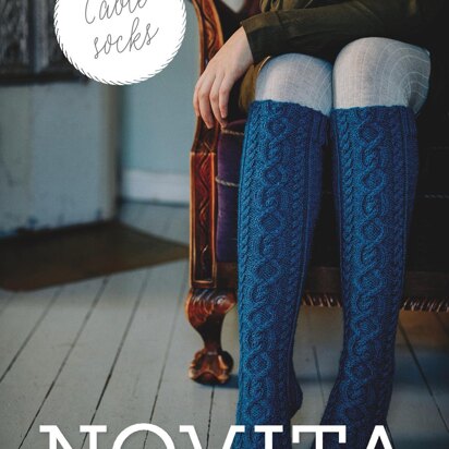 Cable Socks in Novita 7 Veljesta - 11 - Downloadable PDF