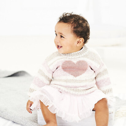 Jumper and Cardigan in Stylecraft Bambino Prints & Bambino DK - 9745 - Downloadable PDF