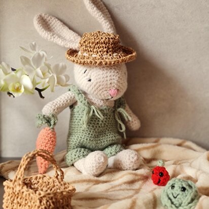 Rabbit Amigurumi Pattern Bunny Crochet