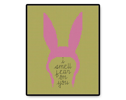 I Smell Fear - PDF Cross Stitch Pattern