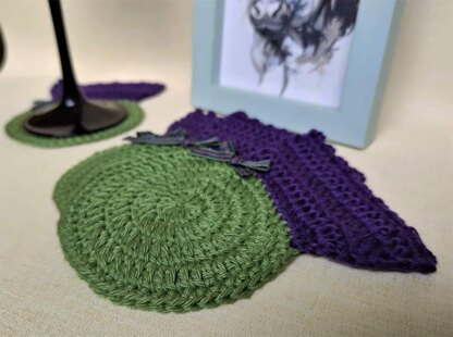 Tartan Thistle Coaster