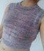 Closed Neck Crop Top