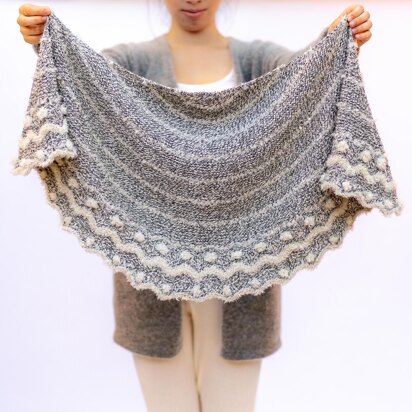 Wolfie Shawl - knitting pattern