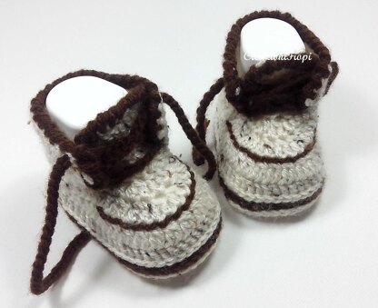 Woodcutter booties baby