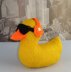 Uber Cool Rubber Ducky Duck Toy