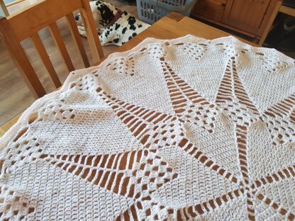 doiley baby blanket