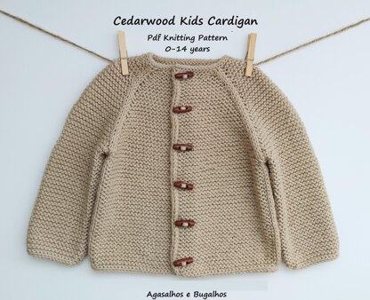 Cedarwood Kids Cardigan | 0-14 years