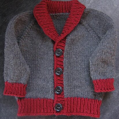 Phaedra & Theseus Knit Baby/Child Cardigan NB-10 yr