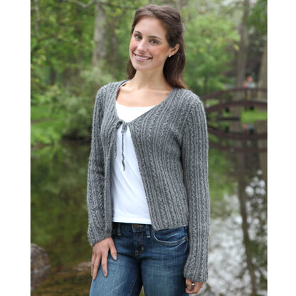 Valley Yarns 397 Riverbend Cardigan