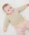 "Lou Lou Jumper" - Sweater Crochet Pattern For Babies in MillaMia Naturally Soft Cotton by MillaMia