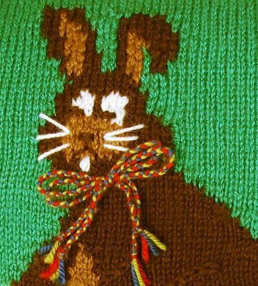 Easter Bunny Cushion Cover