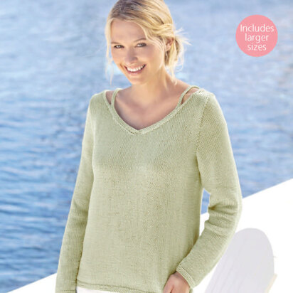 Sweater in Sirdar Cotton DK - 8125 - Downloadable PDF