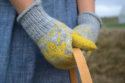 Sunflower Mittens