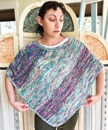 Lacy Bits Poncho