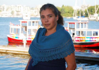 A Modern Victorian Shawl
