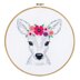 Vervaco Deer & Flowers Embroidery Kit