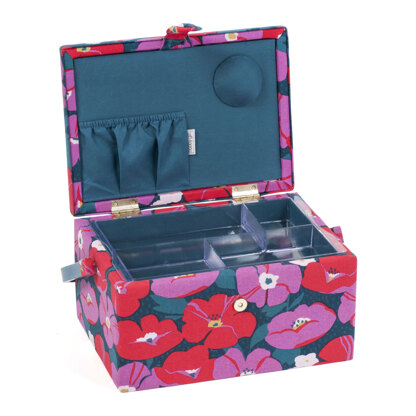 Hobbygift Modern Floral Medium Sewing Box