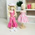 Crochet doll clothes, amigurumi doll clothes, Barbie doll clothes