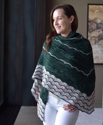 Malachite Lace Shawl