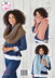 Wrap, Scarves and Snood Knitted in King Cole Big Value Big - 5823 - Downloadable PDF