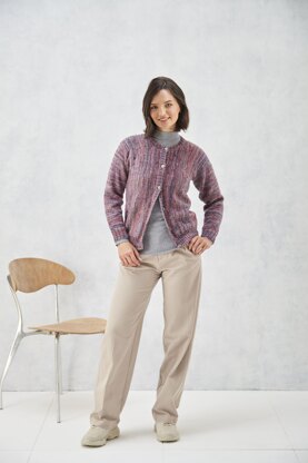 Cardigans in King Cole Homespun Prism DK - P5995 - Leaflet