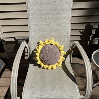 Sunflower Throw Pillow