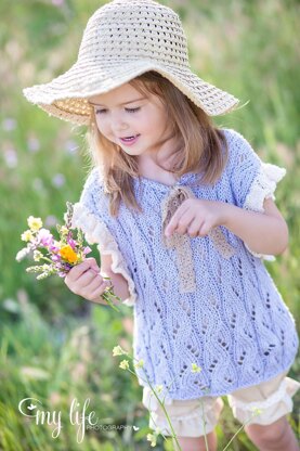 "Wisteria" lace top or poncho