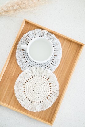 Boho Crochet Coasters + Placemats