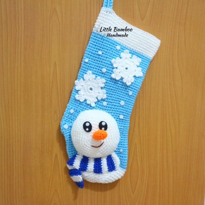 Snowman Christmas Stocking