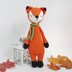 Crochet Fox toy amigurumi pattern