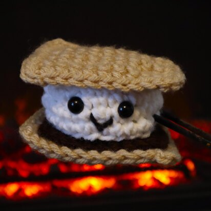 S'mores Food Amigurumi