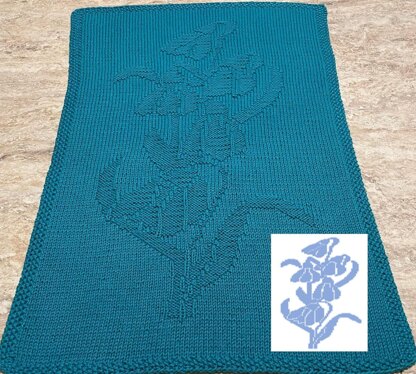 Nr. 612 – Snowdrop guest towel