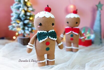 Gingerbread man amigurumi