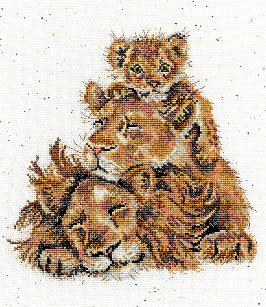 Bothy Threads Family Pride Cross Stitch Kit - 26 x 30cm | LoveCrafts