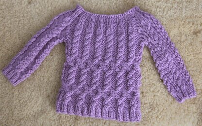 Dancing Cables Sweater