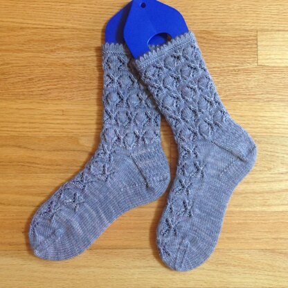 Gossamer Butterfly Socks