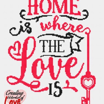 Home Is Where The Love Is Stitch Graphgan