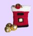 Postbox chocolate holders with Robin